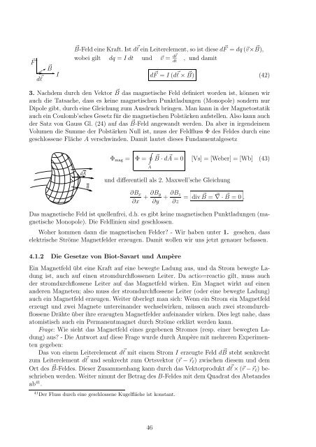 ElektrizitÃ¤t und Magnetismus - Physik-Institut - UniversitÃ¤t ZÃ¼rich