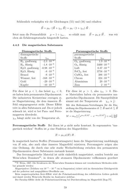 ElektrizitÃ¤t und Magnetismus - Physik-Institut - UniversitÃ¤t ZÃ¼rich