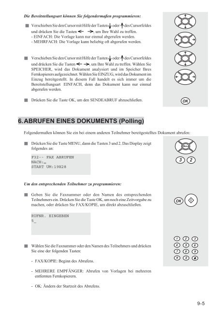 SAGEM FAX NAVIGATOR INTERNET 900er Serie - Fax-Anleitung.de