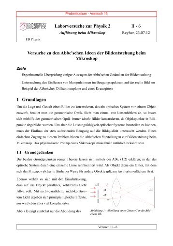 AusfÃ¼hrliche Versuchsanleitung 13 als pdf-Download - Didaktik der ...