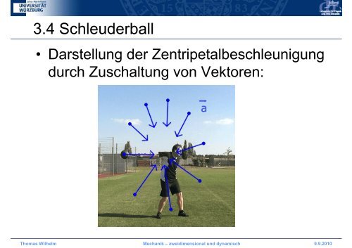 Mechanik â zweidimensional und dynamisch - Didaktik der Physik