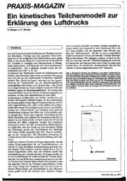 Berger, R. & Rincke, K. (2003). Ein kinetisches Teilchenmodell zum ...