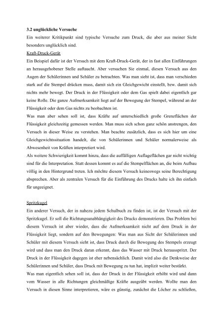 Vortragsmanuskript - UniversitÃ¤t OsnabrÃ¼ck - Fachbereich Physik