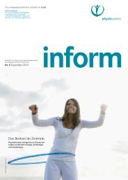 inform Nr.5 Dezember 2013 - Physio Austria