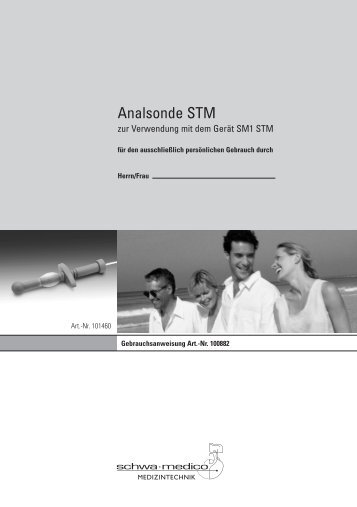 Analsonde STM TENS Gerät - Schwa-Medico