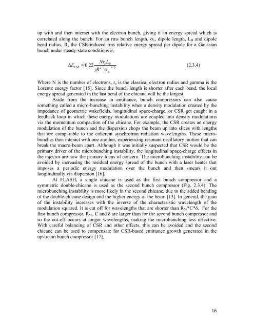 Measuring the Electron Beam Energy in a Magnetic Bunch ... - DESY