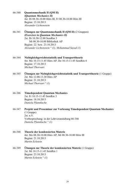 Fachbereich Physik - Universität Hamburg