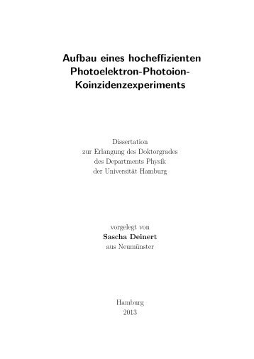 Volltext - Fachbereich Physik - Universität Hamburg