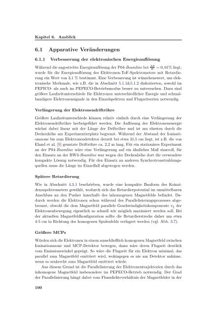 Volltext - Fachbereich Physik - Universität Hamburg