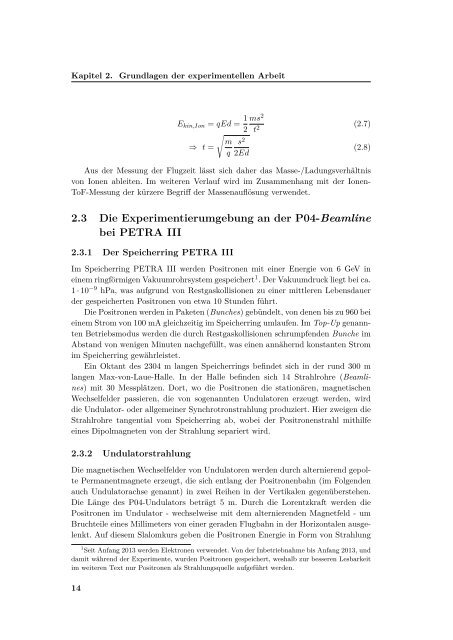 Volltext - Fachbereich Physik - Universität Hamburg