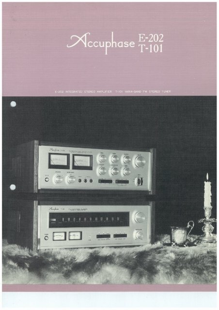 Page 1 Page 2 INTEGRATED Â«_QqÃ±CCUPS The Accuphase E202 ...