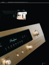 20 Test Tonabnehmer / Phonovorstufe Accuphase Ac-5 / C-27