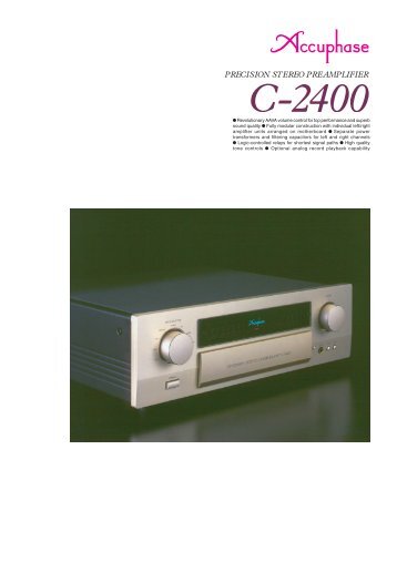 C-2400 - Accuphase