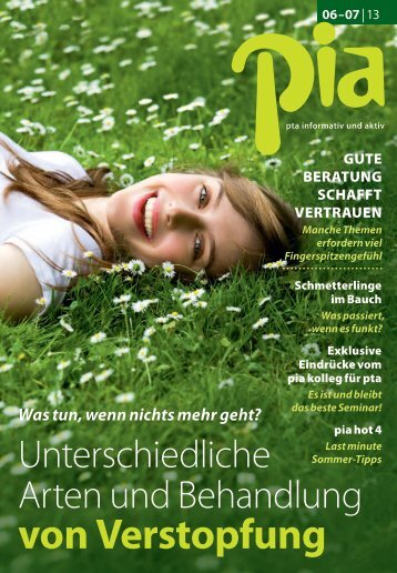 Ausgabe 06/07 lesen! - pia - kolleg fÃ¼r pta