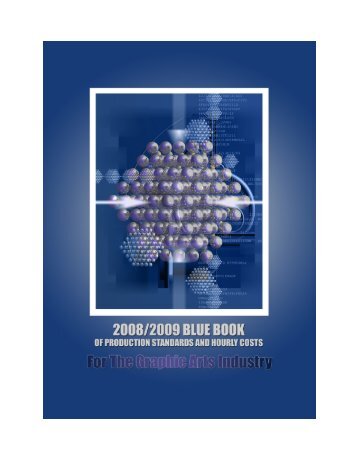 2008/2009 Blue Book of Production Standards and Hourly Costs