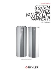 Vanvex Lite und Vanvex R - Pichler