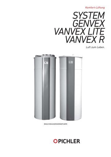 Vanvex Lite und Vanvex R - Pichler