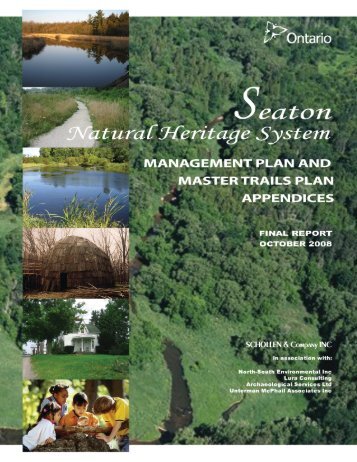 Seaton Natural Heritage System Management ... - City of Pickering