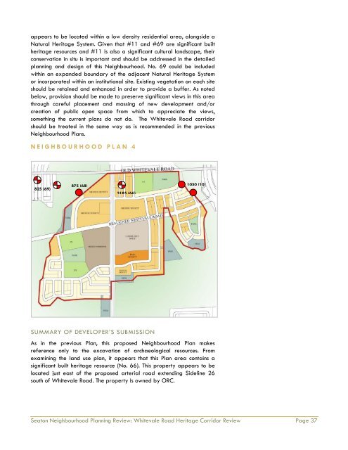 Seaton Neighbourhood Planning - City of Pickering