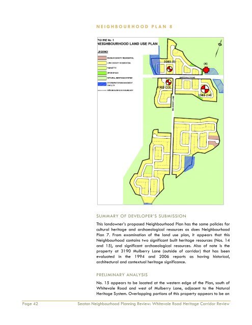 Seaton Neighbourhood Planning - City of Pickering