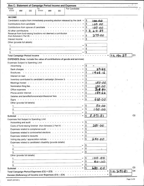 Auditor's Report - City of Pickering