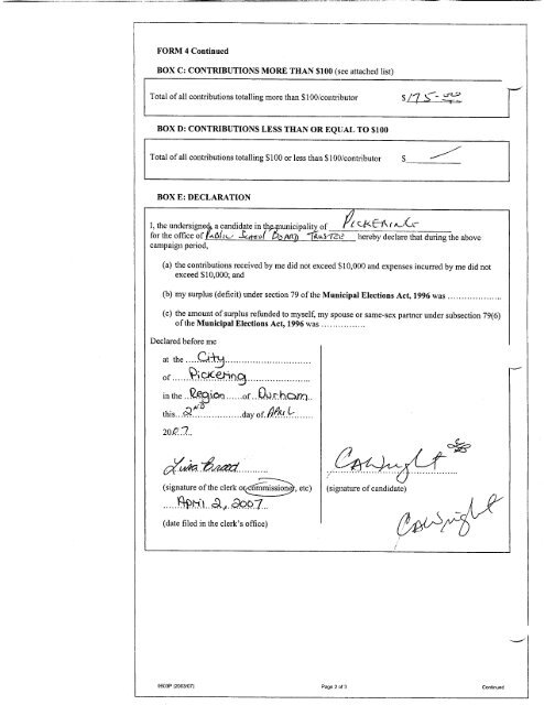 2006 Financial Statements - City of Pickering