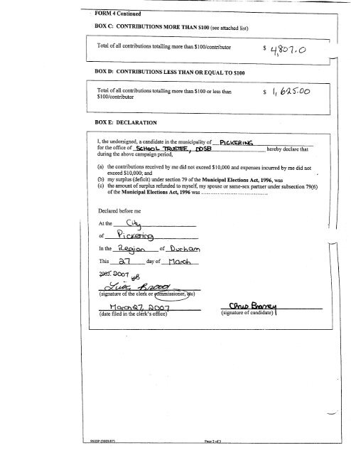 2006 Financial Statements - City of Pickering