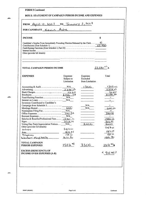 2006 Financial Statements - City of Pickering