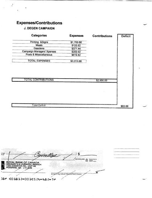 2006 Financial Statements - City of Pickering