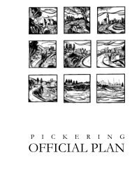 City of Pickering Official Plan- Edition 6
