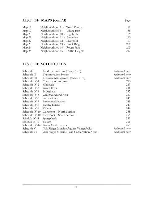 City of Pickering Official Plan- Edition 6