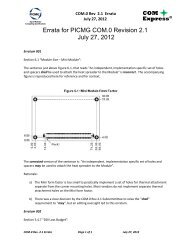 COM.0 R2.1 Errata - picmg