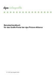 Benutzerhandbuch dpa-infografik - Picture Alliance