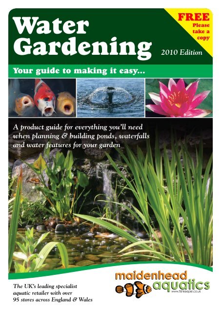 Water Gardening Made Easy - Maidenhead Aquatics