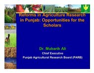 Opportunities for the Scholars - Pakistan Institute of Development ...