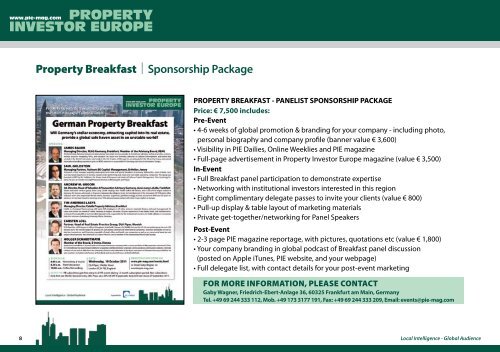 Media Pack - Property Investor Europe