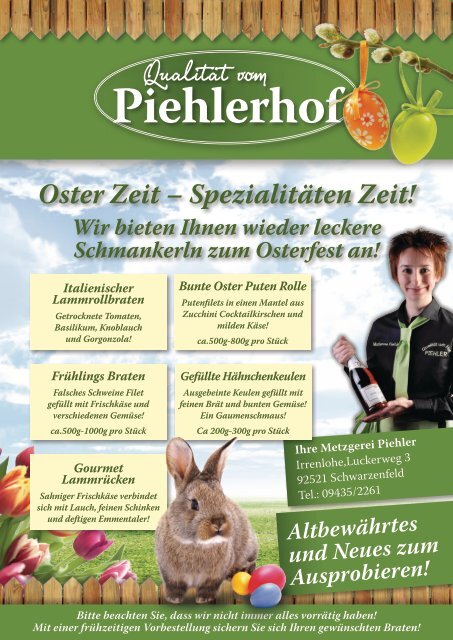 Oster Zeit - Piehlerhof