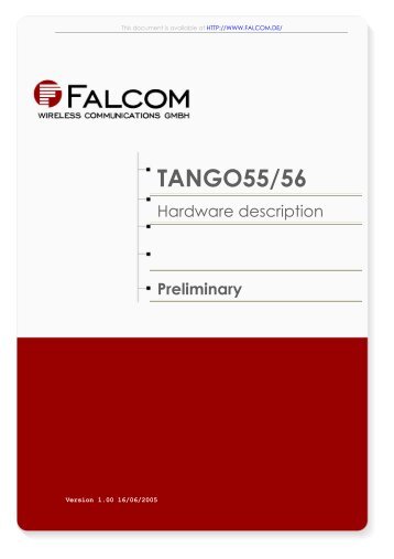 TANGO55/56 - Falcom