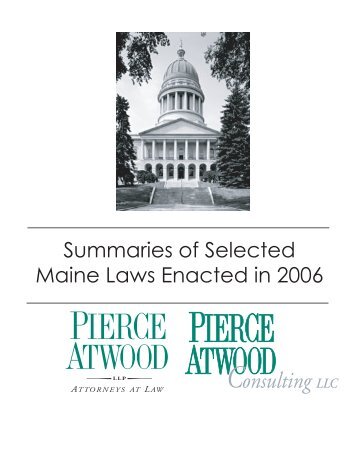 W0542017.DOC;1 - Pierce Atwood LLP