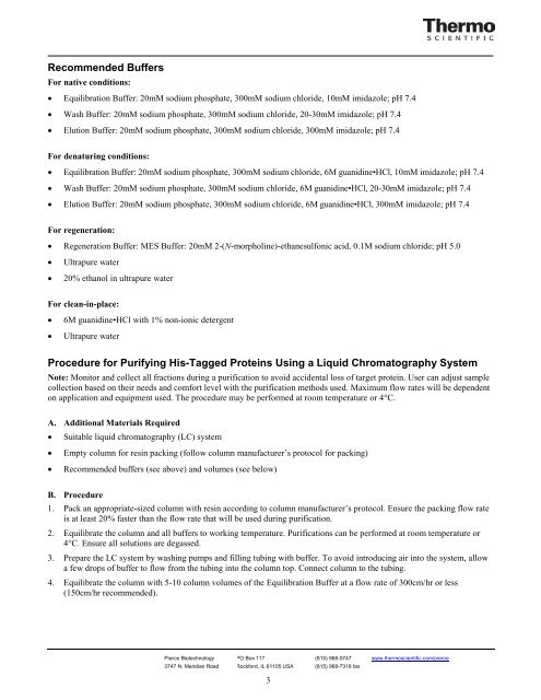 HisPur Ni-NTA Superflow Agarose - Pierce