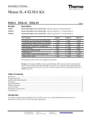 Mouse IL-4 ELISA Kit - Pierce