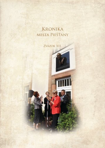 Kronika 2010-2011 - PieÅ¡Å¥any