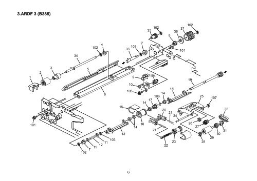 Model - U-C1a/b (B051/B052) PARTS CATALOG - Piezas y Partes