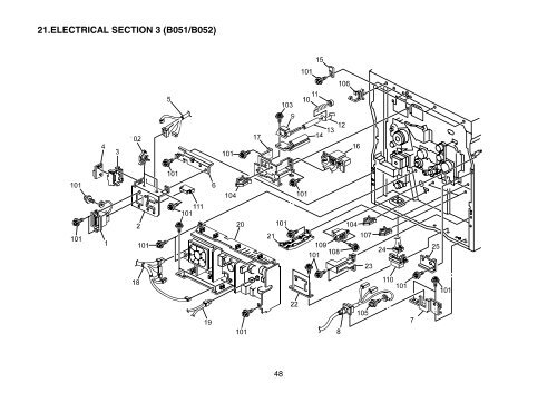 Model - U-C1a/b (B051/B052) PARTS CATALOG - Piezas y Partes