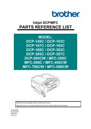 note for using this parts reference list - Piezas y Partes