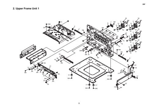 Ecosys FS-C8026N Color Laser Printer PARTS LIST - Piezas y Partes