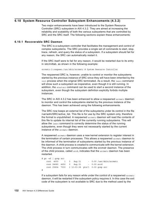 AIX Version 4.3 Differences Guide