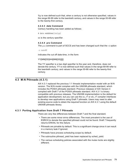 AIX Version 4.3 Differences Guide