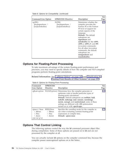 XL Fortran Enterprise Edition for AIX : User's Guide - IBM