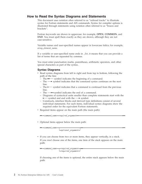 XL Fortran Enterprise Edition for AIX : User's Guide - IBM